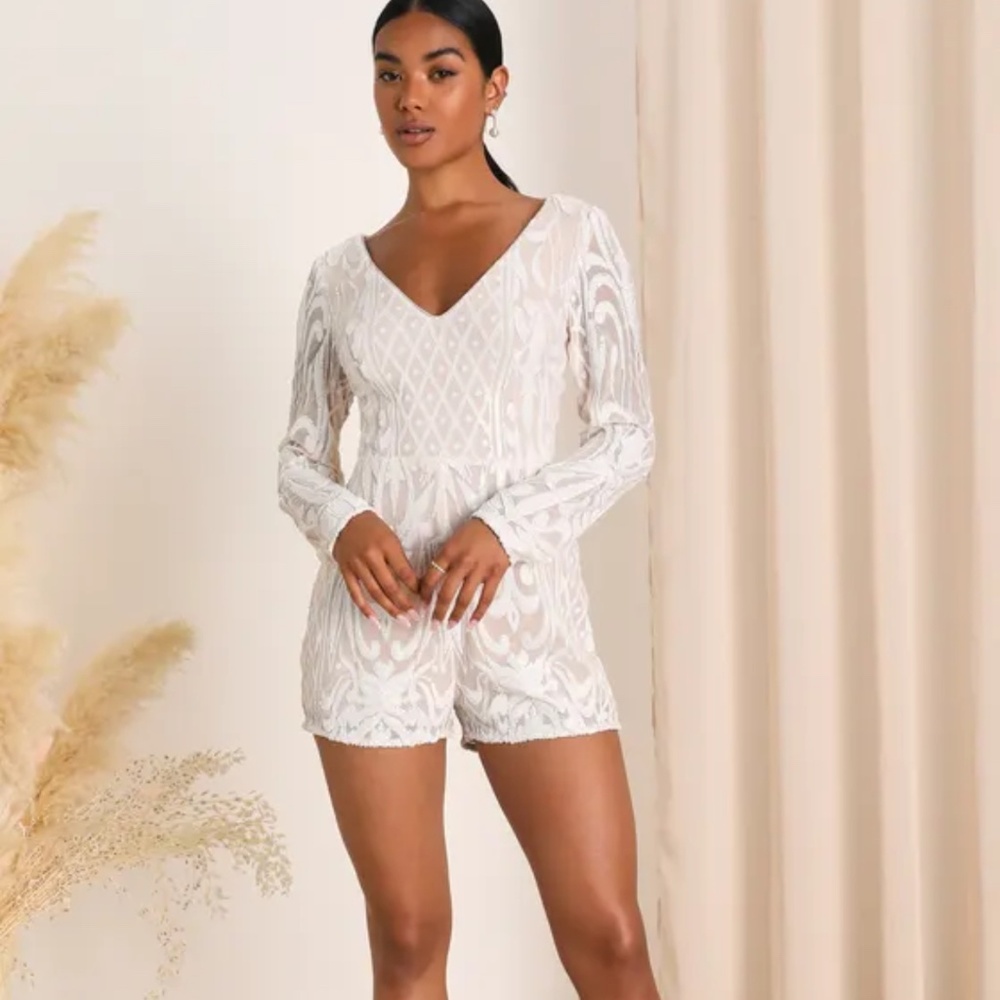 White Romper